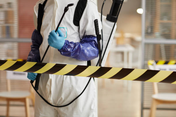 Professional Biohazard technician working in Boswell, IN